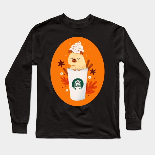 Starpugs Latte Long Sleeve T-Shirt by esturgeo